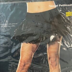 Dreamgirl Black Angel Petticoat